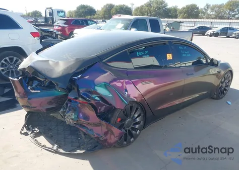 2021 Tesla Model 3 Performance Dual Motor All-Wheel Drive из США, поврежденный, VIN 5YJ3E1EC1MF089141